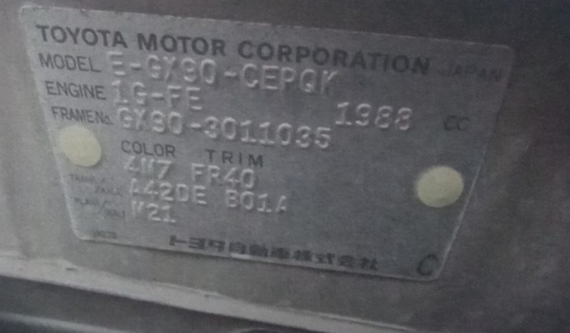 Toyota Cresta, 1992 г.в full